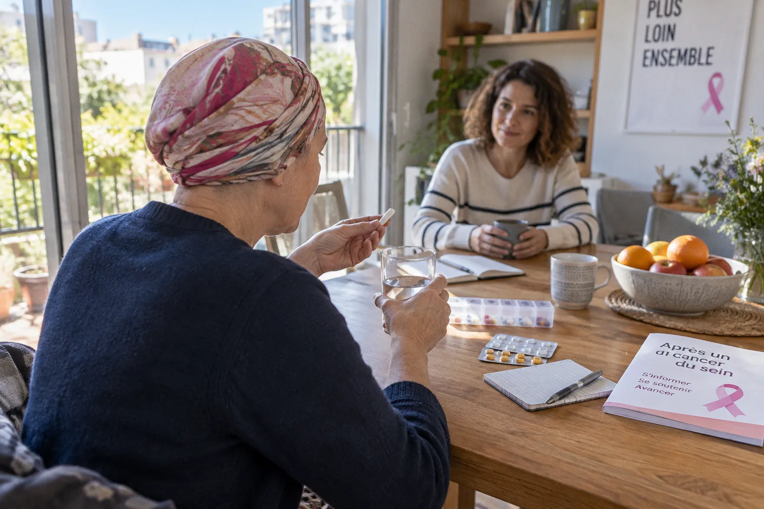 Observance des traitements oraux après un cancer du sein : les leviers pour tenir sur la durée