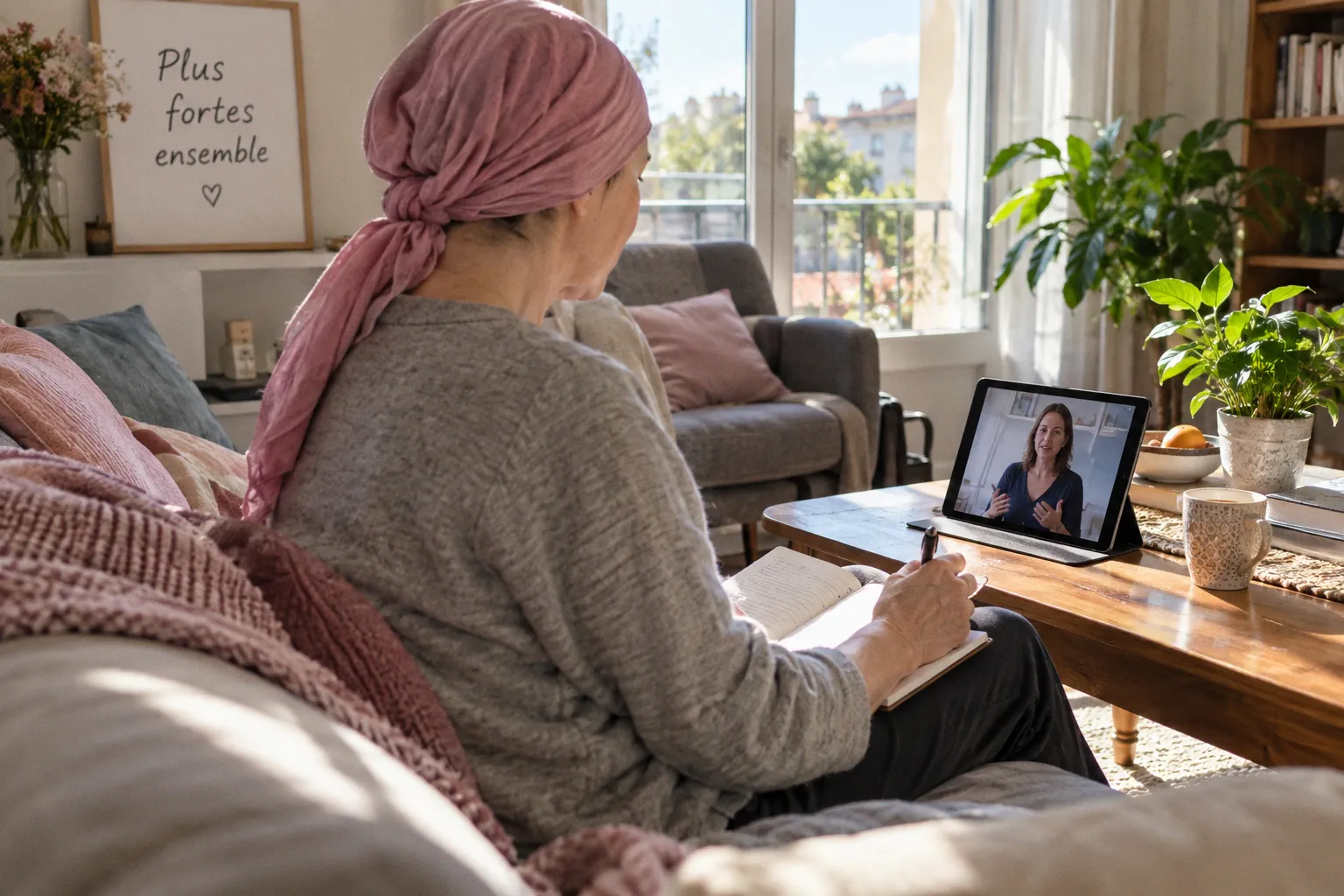 Soutien psychologique numérique : renforcer la résilience après une chirurgie du sein
